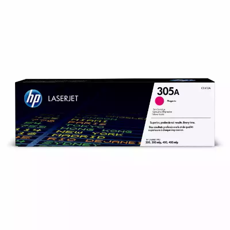 Picture of HP CE413A 305A TONER CARTRIDGE MAGENTA