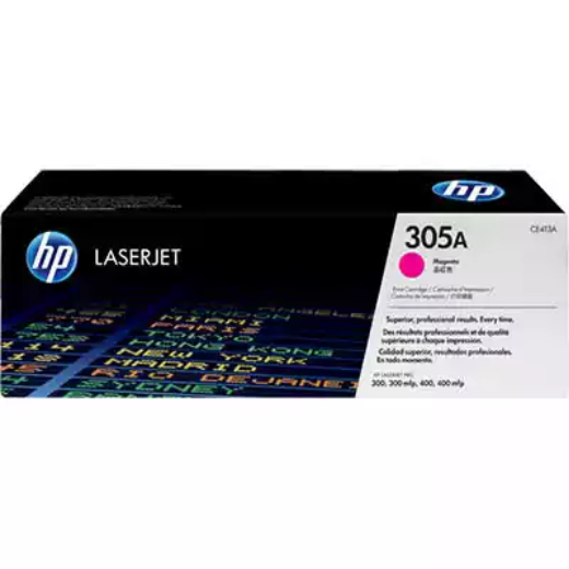 Picture of HP CE413A 305A TONER CARTRIDGE MAGENTA