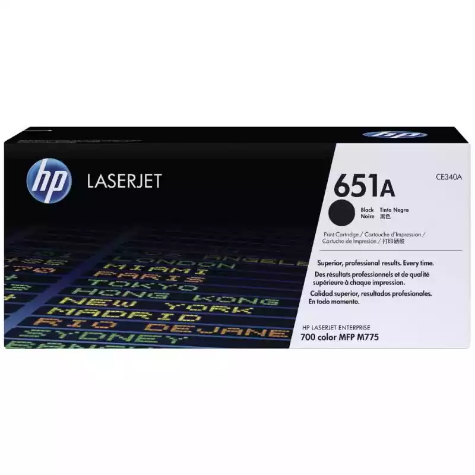 Picture of HP CE340A 651A TONER CARTRIDGE BLACK