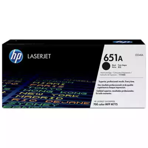 Picture of HP CE340A 651A TONER CARTRIDGE BLACK