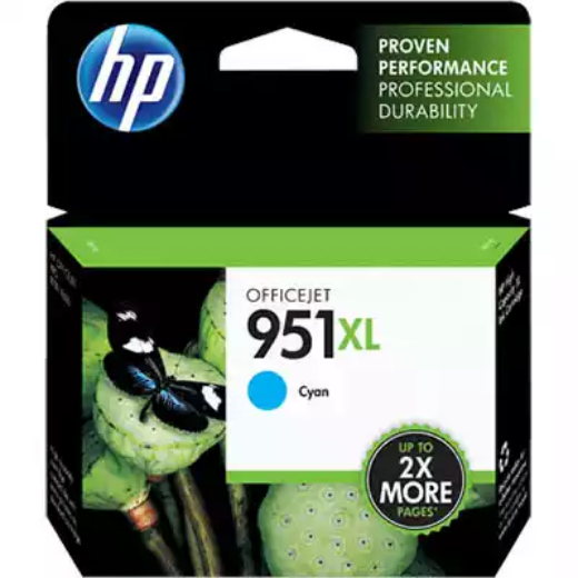 Picture of HP CN046AA 951XL INK CARTRIDGE HIGH YIELD CYAN