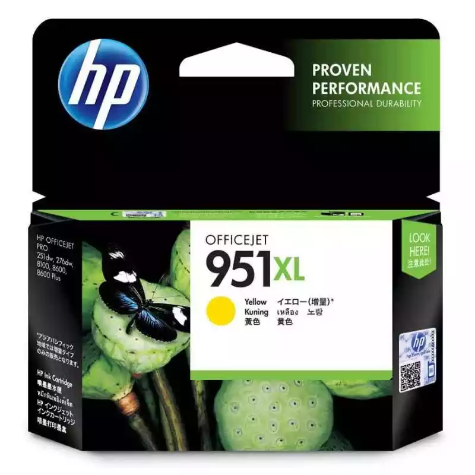 Picture of HP CN048AA 951XL INK CARTRIDGE HIGH YIELD YELLOW