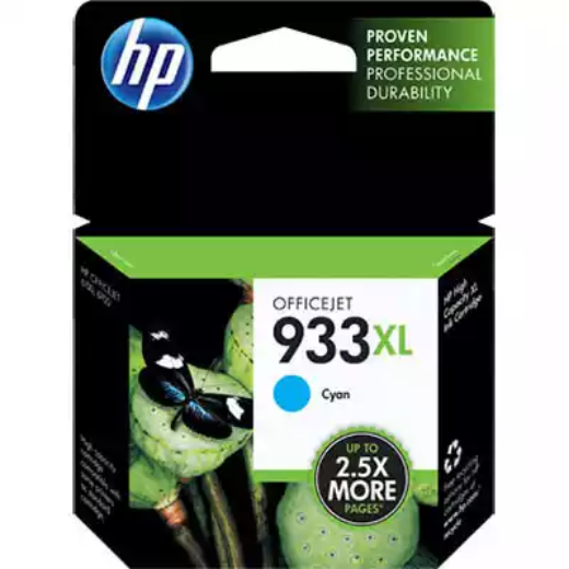 Picture of HP CN054AA 933XL INK CARTRIDGE HIGH YIELD CYAN