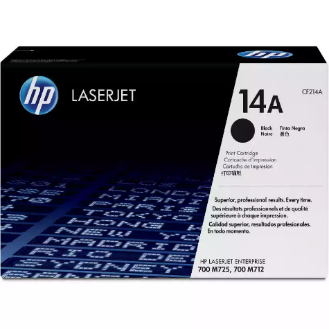 Picture of HP CF214A 14A TONER CARTRIDGE BLACK