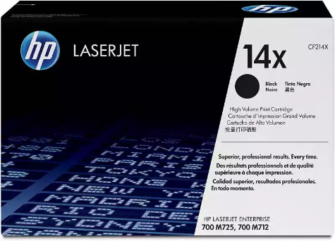 Picture of HP CF214X 14X TONER CARTRIDGE HIGH YIELD BLACK