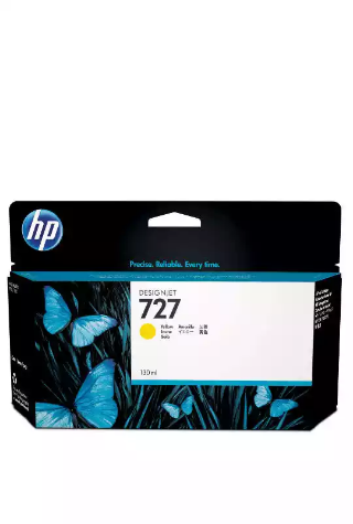 Picture of HP B3P21A 727 INK CARTRIDGE YELLOW 130ML