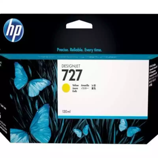 Picture of HP B3P21A 727 INK CARTRIDGE YELLOW 130ML