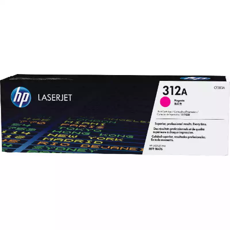 Picture of HP CF383A 312A TONER CARTRIDGE MAGENTA