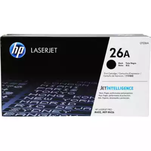 Picture of HP CF226A 26A TONER CARTRIDGE BLACK