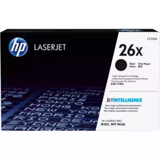 Picture of HP CF226X 26X TONER CARTRIDGE HIGH YIELD BLACK