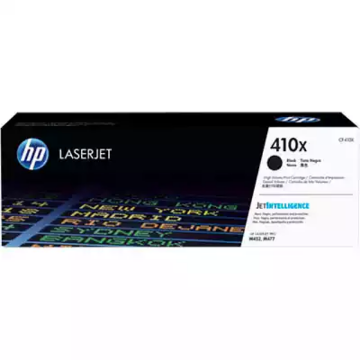 Picture of HP CF410X 410X TONER CARTRIDGE HIGH YIELD BLACK