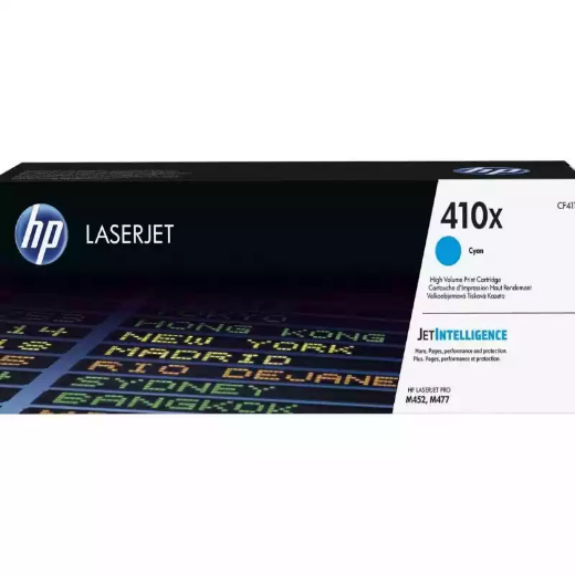 Picture of HP CF411X 410X TONER CARTRIDGE HIGH YIELD CYAN