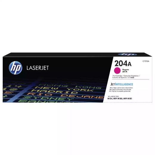 Picture of HP CF513A 204A TONER CARTRIDGE MAGENTA