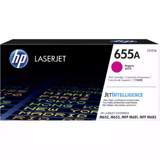 Picture of HP CF453A 655A TONER CARTRIDGE MAGENTA