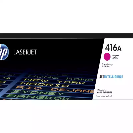 Picture of HP W2043A 416A TONER CARTRIDGE MAGENTA