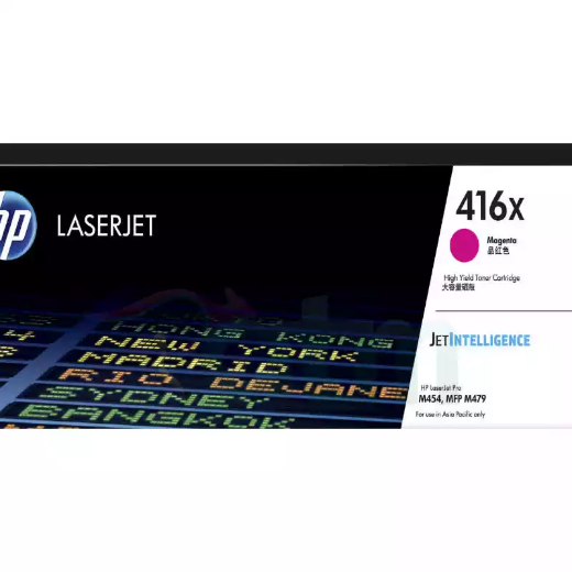 Picture of HP W2043X 416X TONER CARTRIDGE HIGH YIELD MAGENTA