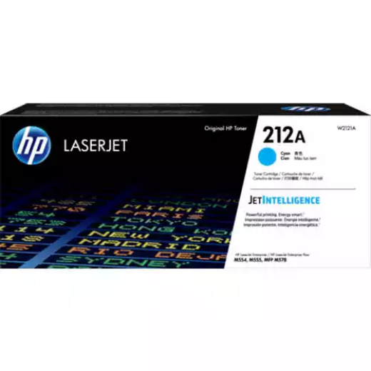 Picture of HP W2121A 212A TONER CARTRIDGE CYAN