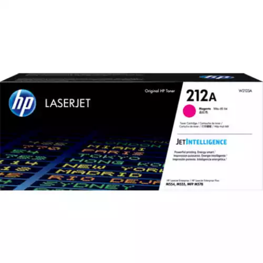 Picture of HP W2123A 212A TONER CARTRIDGE MAGENTA