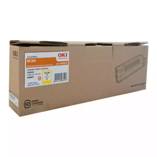 Picture of OKI 44059237 TONER CARTRIDGE YELLOW