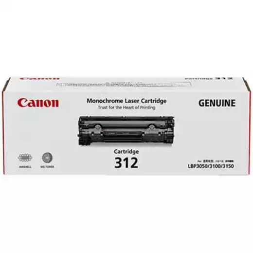 Picture of CANON CART312 TONER CARTRIDGE BLACK