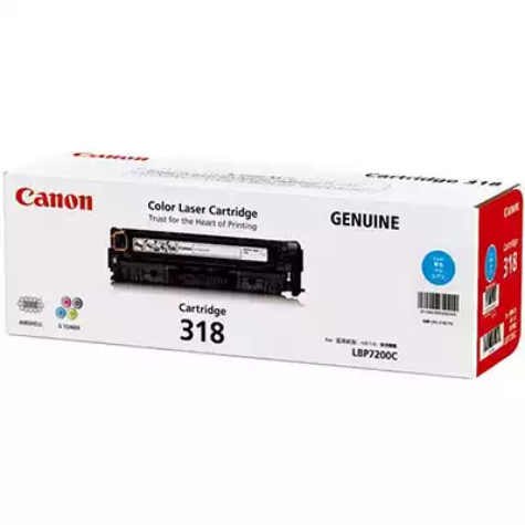 Picture of CANON CART318C TONER CARTRIDGE CYAN