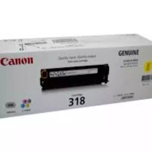 Picture of CANON CART318Y TONER CARTRIDGE YELLOW