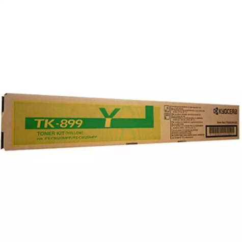 Picture of KYOCERA TK899Y TONER CARTRIDGE YELLOW