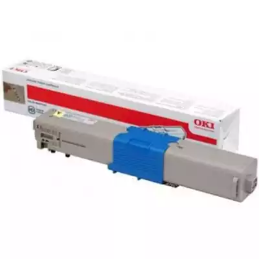 Picture of OKI 44973545 C301 TONER CARTRIDGE YELLOW