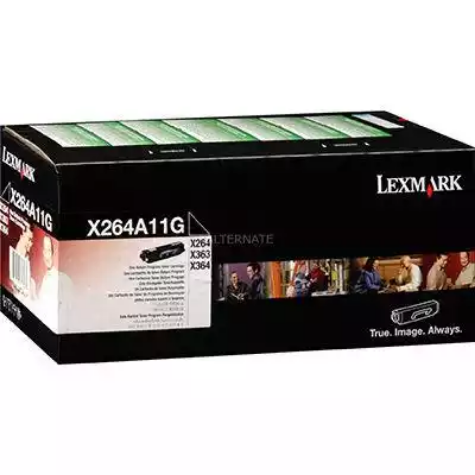 Picture of LEXMARK X264H11G TONER CARTRIDGE BLACK