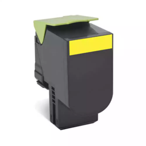 Picture of LEXMARK 80C8SY0 808SY TONER CARTRIDGE YELLOW