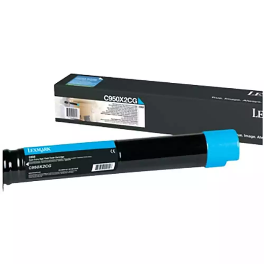 Picture of LEXMARK C950X2CG TONER CARTRIDGE CYAN