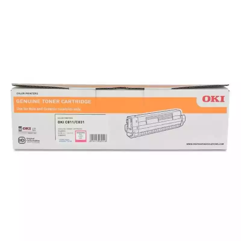 Picture of OKI 44844526 TONER CARTRIDGE MAGENTA