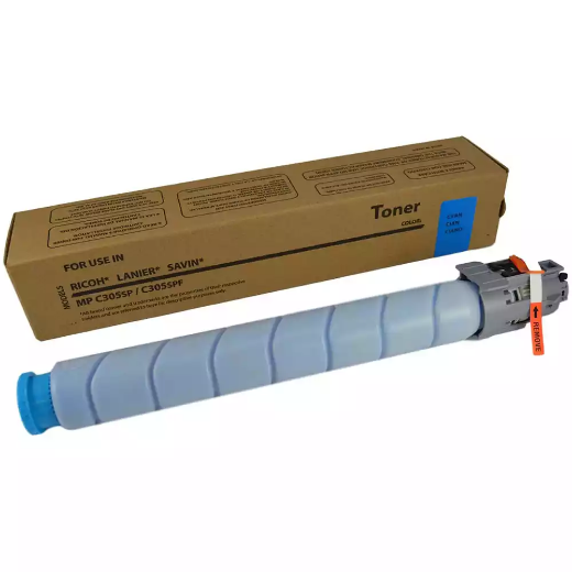 Picture of RICOH MPC305 TONER CARTRIDGE CYAN