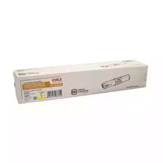 Picture of OKI 44469755 TONER CARTRIDGE YELLOW