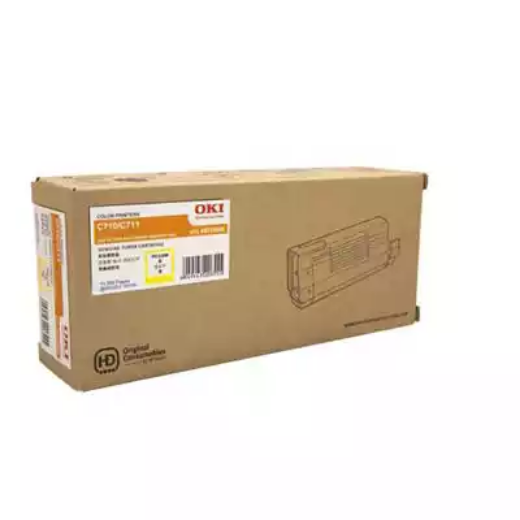 Picture of OKI 44318609 TONER CARTRIDGE YELLOW