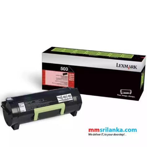 Picture of LEXMARK 50F3000 503 TONER CARTRIDGE BLACK