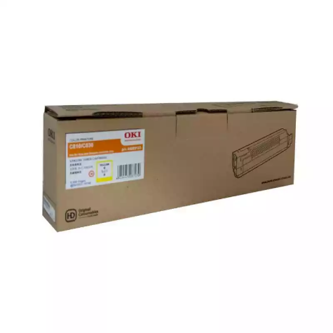 Picture of OKI 44643025 TONER CARTRIDGE YELLOW