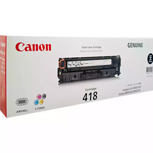 Picture of CANON CART418 TONER CARTRIDGE BLACK