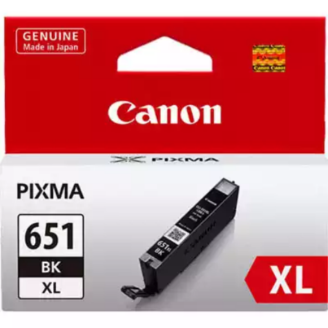 Picture of CANON CLI651XLBK INK CARTRIDGE HIGH YIELD BLACK