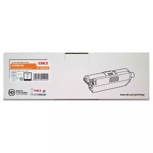 Picture of OKI 46508720 TONER CARTRIDGE BLACK