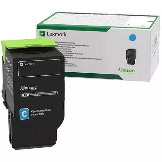 Picture of LEXMARK 78C6UCE TONER CARTRIDGE ULTRA HIGH YIELD CYAN