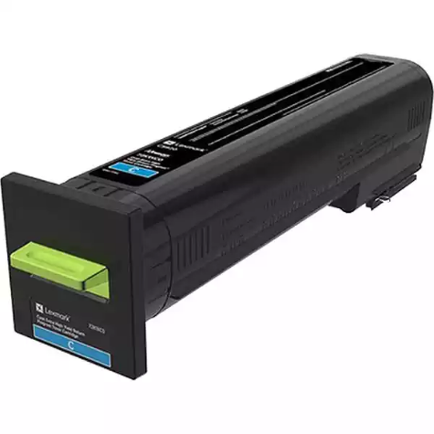 Picture of LEXMARK 72K6XC0 TONER CARTRIDGE EXTRA HIGH YIELD CYAN