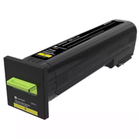 Picture of LEXMARK 72K6XY0 TONER CARTRIDGE EXTRA HIGH YIELD YELLOW