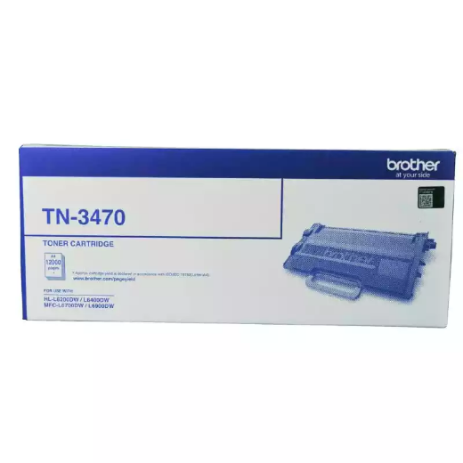 Picture of BROTHER TN3470 TONER CARTRIDGE EXTRA HIGH YIELD BLACK