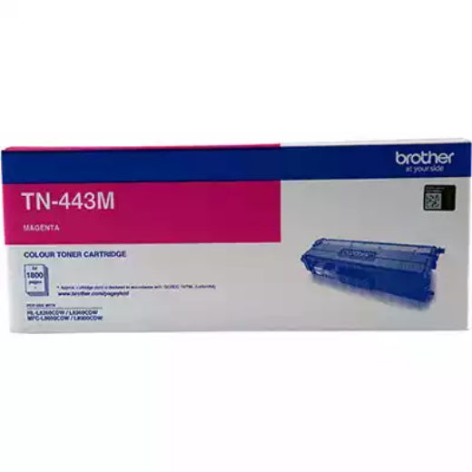 Picture of BROTHER TN443 TONER CARTRIDGE HIGH YIELD MAGENTA