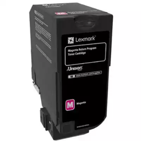 Picture of LEXMARK 74C60M0 TONER CARTRIDGE MAGENTA