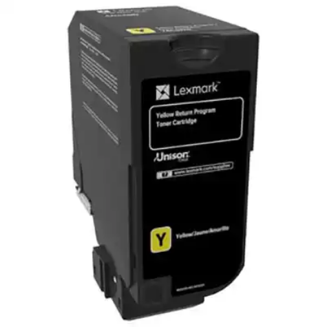 Picture of LEXMARK 74C60Y0 TONER CARTRIDGE YELLOW