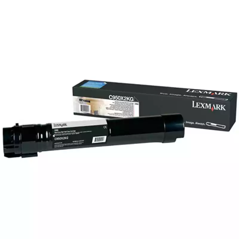 Picture of LEXMARK C950X2KG TONER CARTRIDGE BLACK