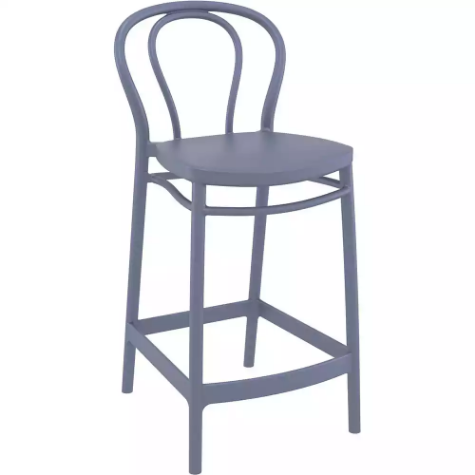 Picture of SIESTA VICTOR BARSTOOL 650MM HIGH ANTHRACITE