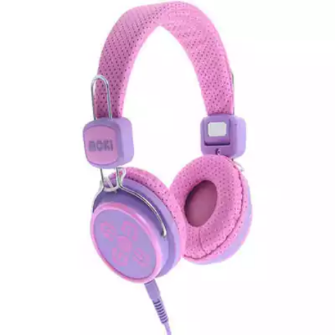 Picture of MOKI KID SAFE VOLUME LIMITED HEADPHONES PINK/PURPLE